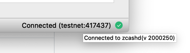 zcashd version